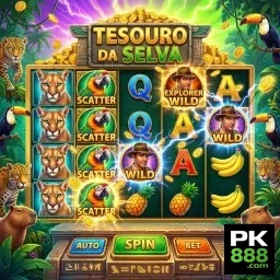 Ilustração de Experimente os Melhores Slots e Jogos ao Vivo na pk888