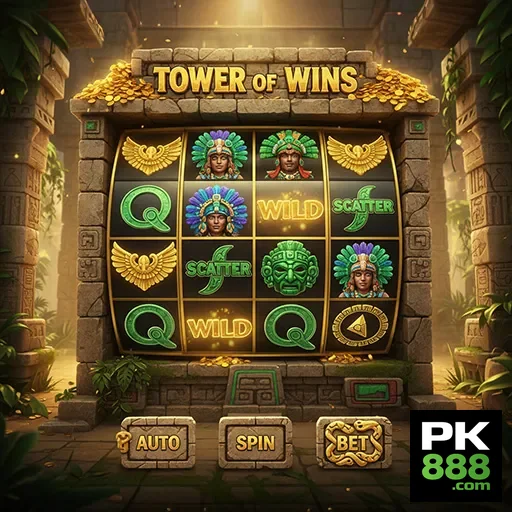 Ilustração de Experimente os Melhores Slots e Jogos ao Vivo na pk888