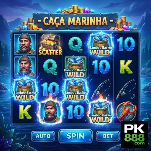Ilustração de Experimente os Melhores Slots e Jogos ao Vivo na pk888