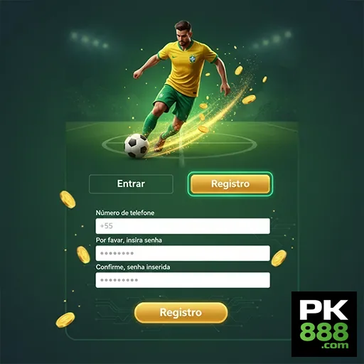 Ilustração de Acesse o pk888 para um login rápido e seguro