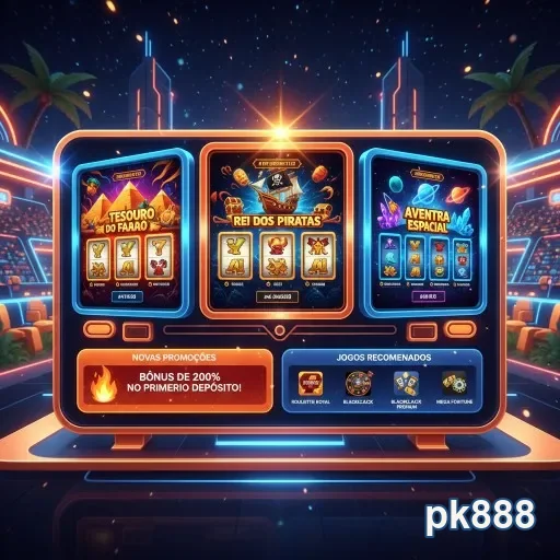 Facilidade de Acesso e Navegação no Cassino - pk888